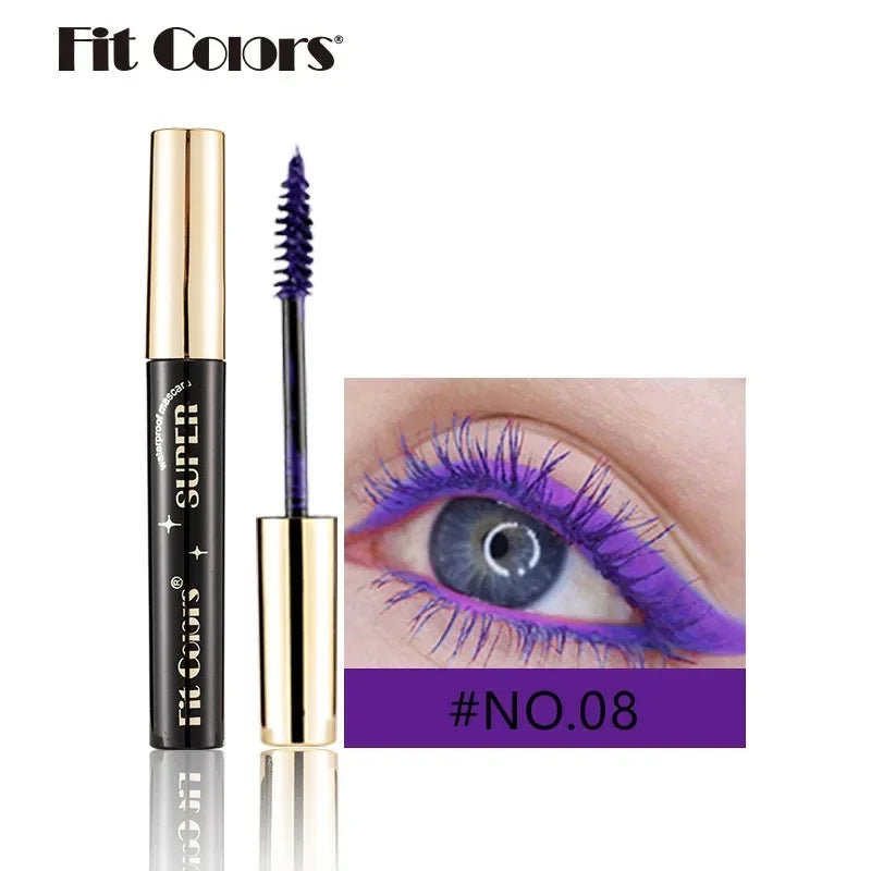 4D Colored Mascara – Waterproof, Volumizing & Lengthening