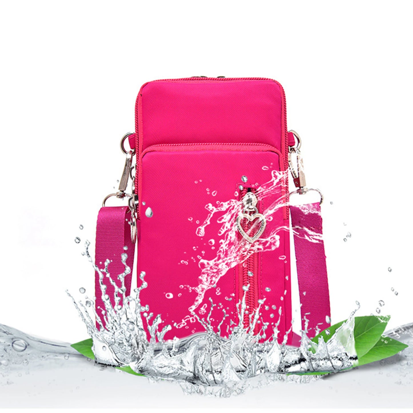 Women Cellphone Shoulder Bag Card Portable Bag Card For Various Phone Size Peaceful Pleasures Health and Wellness