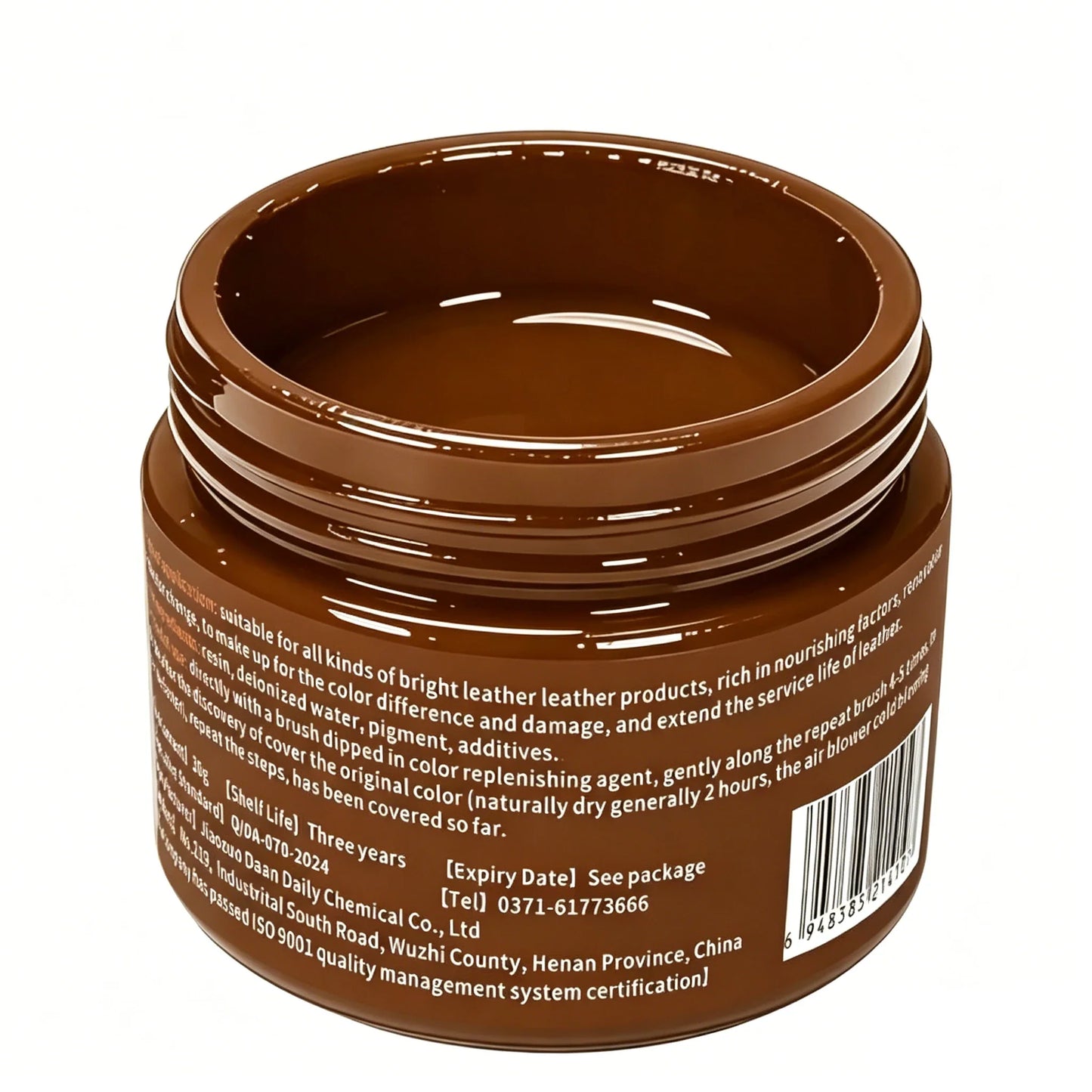 Leather Recoloring Balm – Brown Dye for Shoes, Bags & Furniture