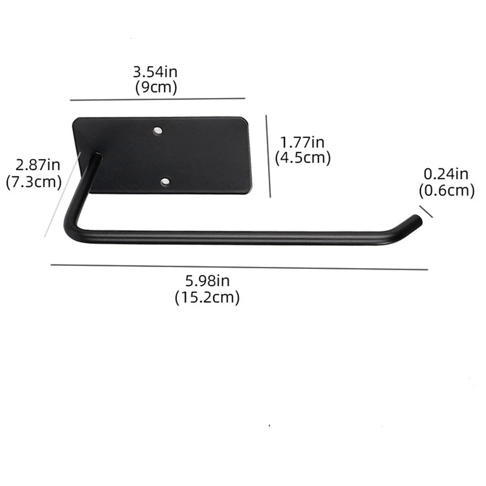 No-Drill Wall Mounted Hat & Storage Hook Rack | Multi-Use