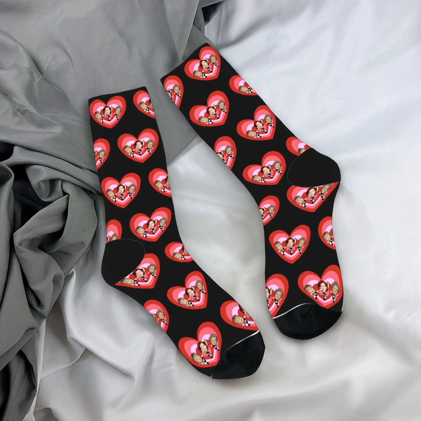 Aquí No Hay Quien Viva Novelty Crew Socks | Men's Non-Slip Novelty Crew Socks Peaceful Pleasures Health and Wellness 4 One Size