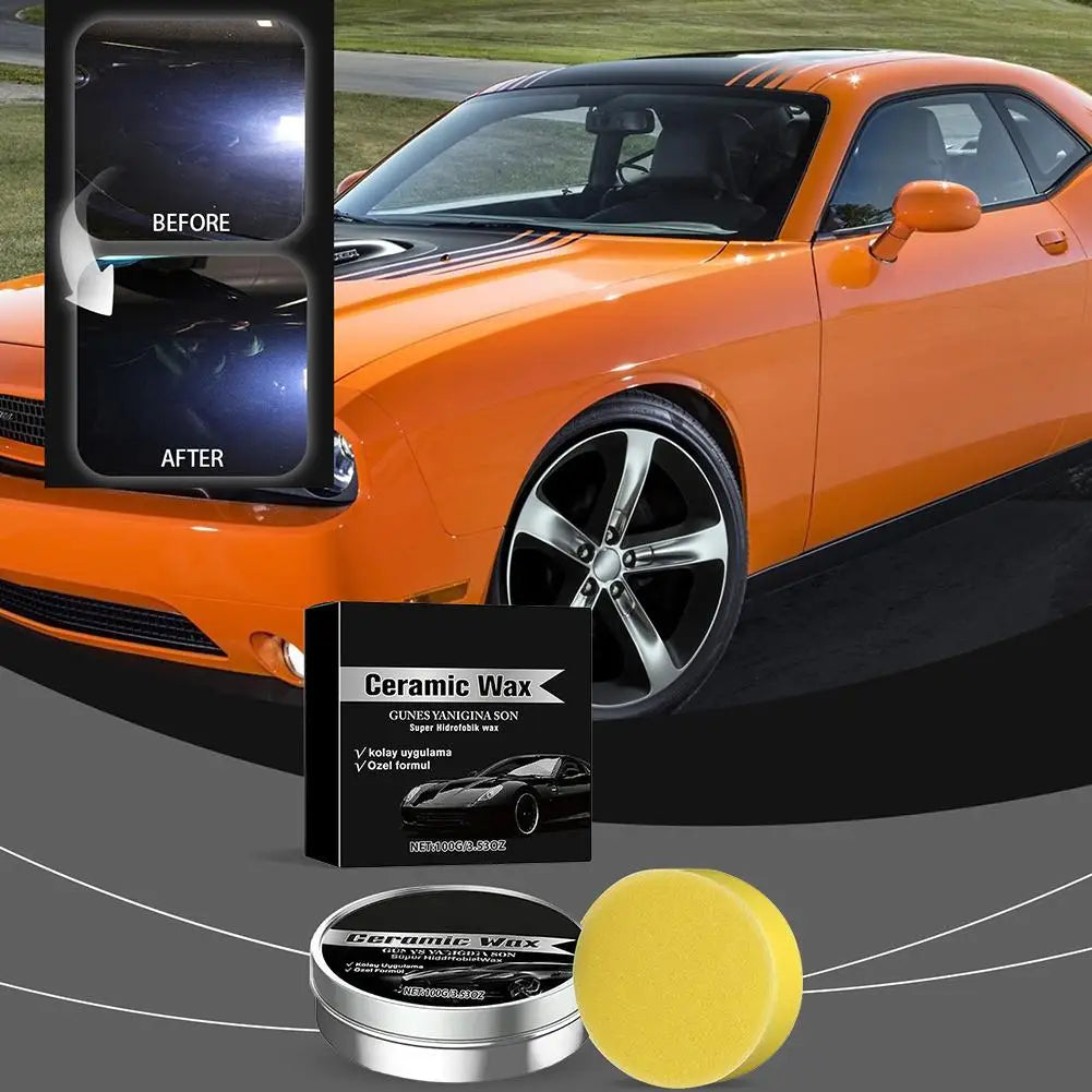 Car Scratch Repair Wax Titanium Ceramic Wax Cream Peaceful Pleasures Health and Wellness