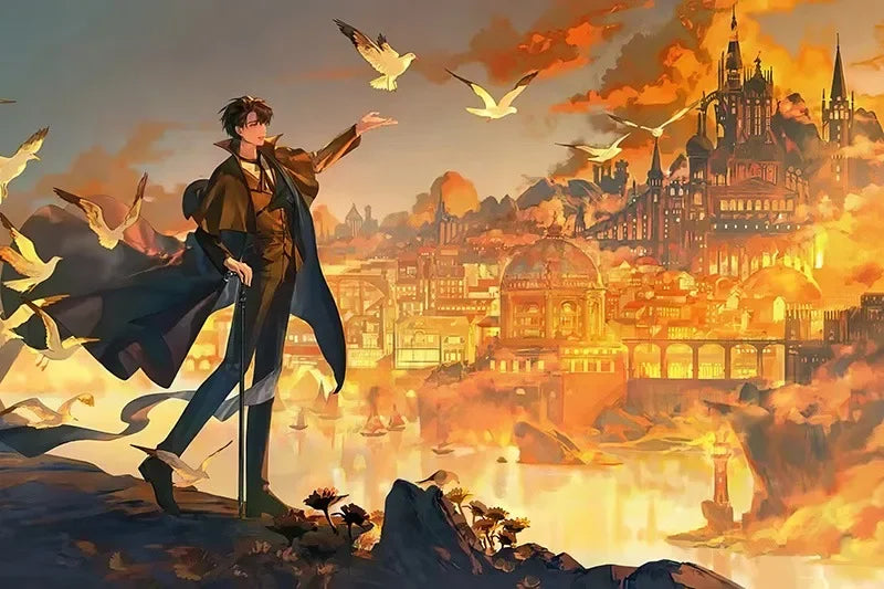 Lord of the Mysteries Anime Canvas Poster | Unframed Wall Art