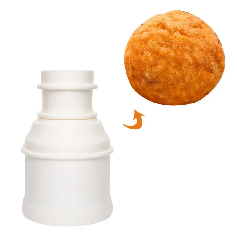 DIY Rice Ball /Sushi Maker Mold Tool Manufacture of Rice Balls Gourmet Molds Cone and Round Rice Ball Maker Kitchen Gadget Set Peaceful Pleasures Health and Wellness Round