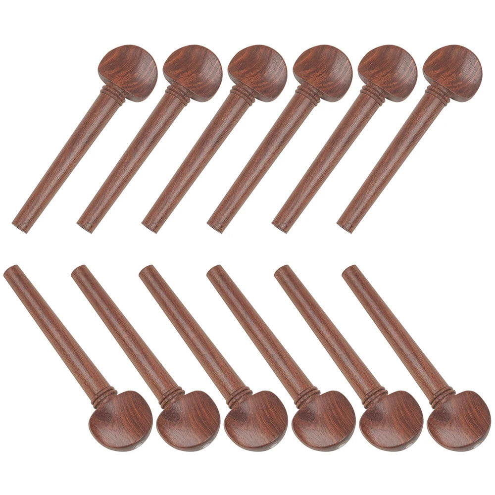 Oud String Pegs Mahogany Ebony Lute Tuning Shaft Replacement Parts