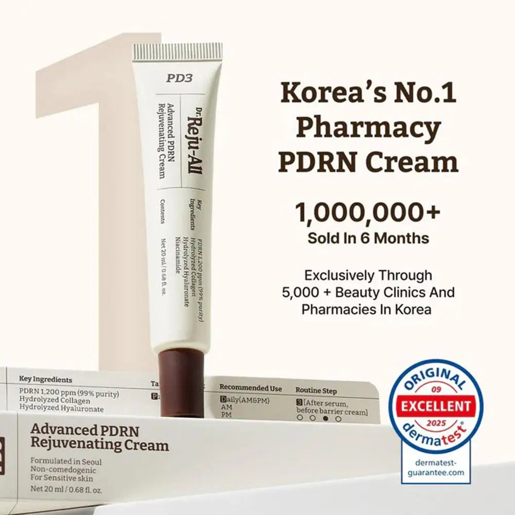 PDRN 1200ppm Firming Cream | Niacinamide & Collagen 20ml