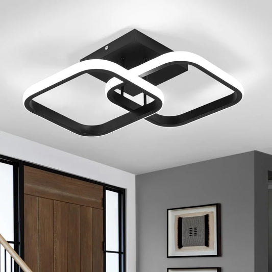 RUNTOIN Nordic LED Ceiling Light | Modern Home Lamp LED Ceiling Light Peaceful Pleasures Health and Wellness