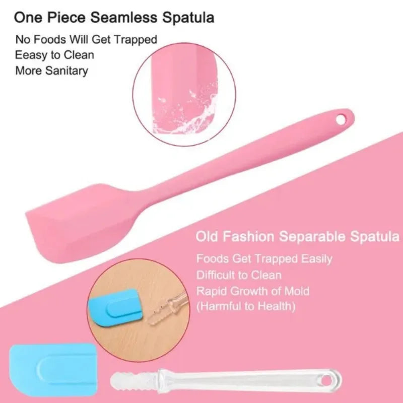 Silicone Spatula – Heat Resistant Non-Stick Baking Tool