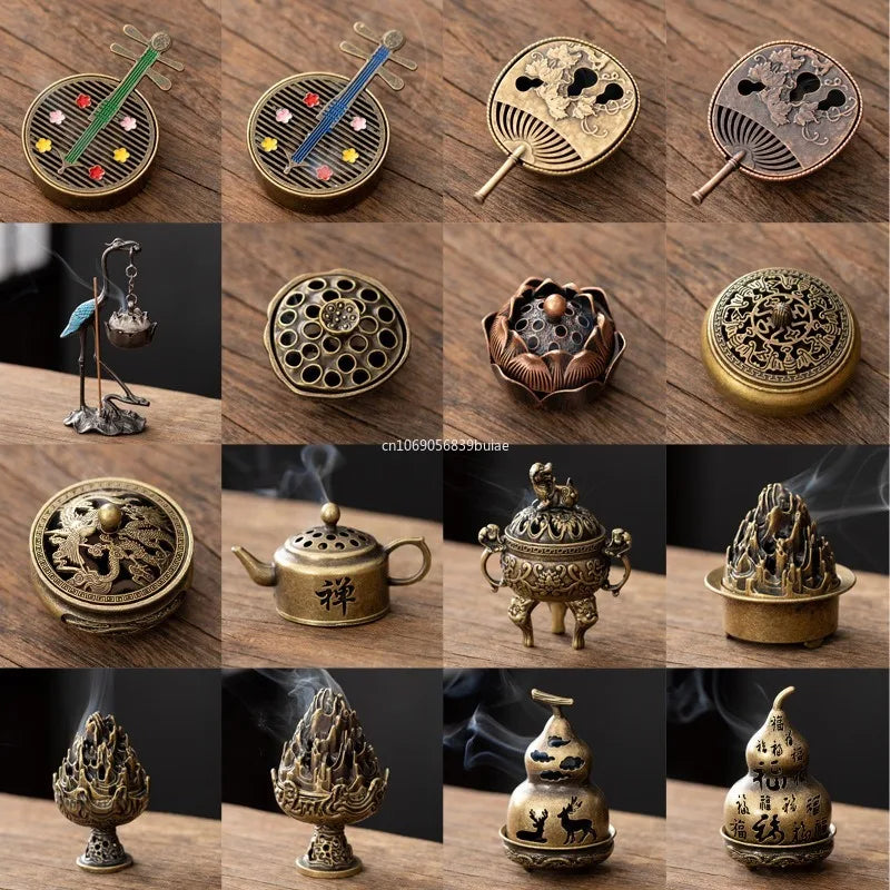Mini Zen Inspired Small Incense Burner, Small Auspicious Cloud, Incense Plate, Aromatherapy Burner, Incense Path Accessories Peaceful Pleasures Health and Wellness