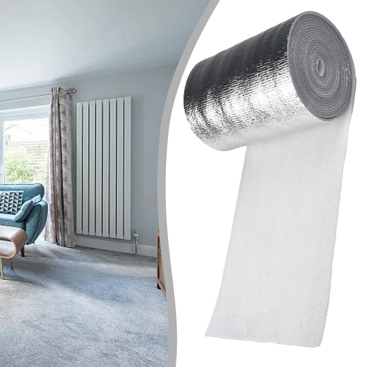 1 Roll PET Aluminized Film Wall Thermal Insulation Reflective Peaceful Pleasures Health and Wellness Default Title