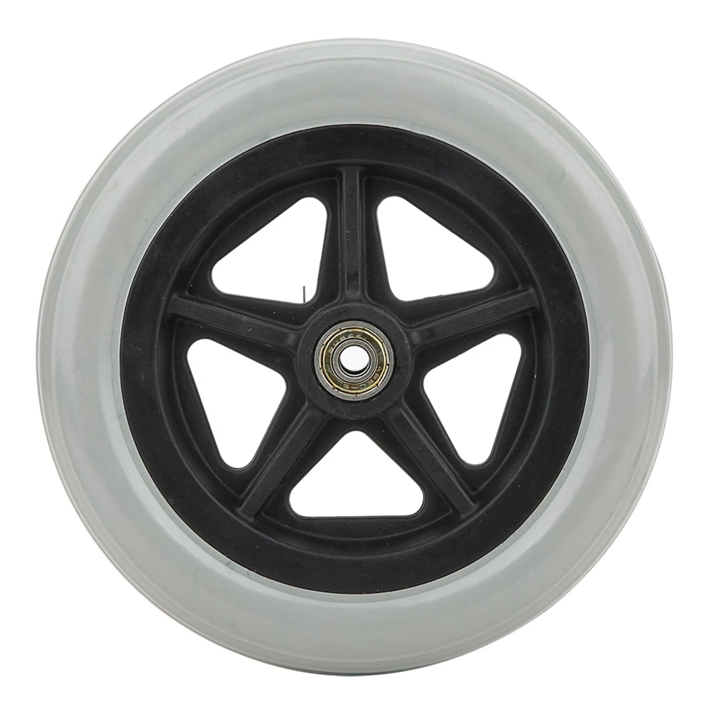 7 Inch Wheelchair Front Wheels Disabled Old People Walk Chair Wheelchair Rubber Wheels Wheelchair Wheels 7in Wheelchair Wheels Peaceful Pleasures Health and Wellness 1011200040711