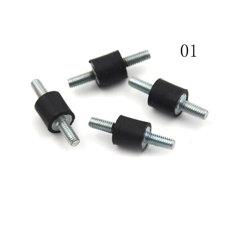 4pcs Rubber Anti-Vibration Mounts M4 M5 M6 M8 Silent Blocks
