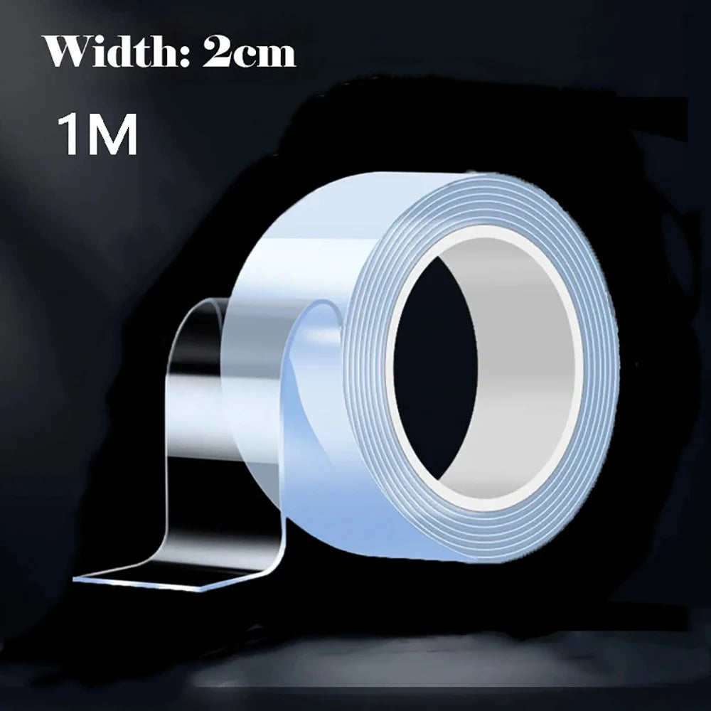 Nano Double Sided Tape – Reusable, Waterproof & Removable