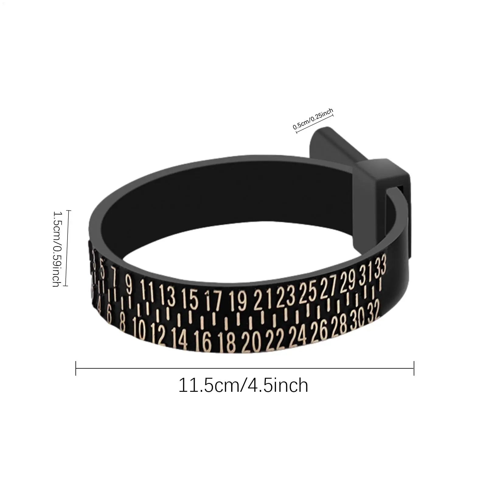 Ring Sizer Belt – UK US EU HK JP Finger Size Gauge Tool Jewelry Sizing Tool Peaceful Pleasures Health and Wellness