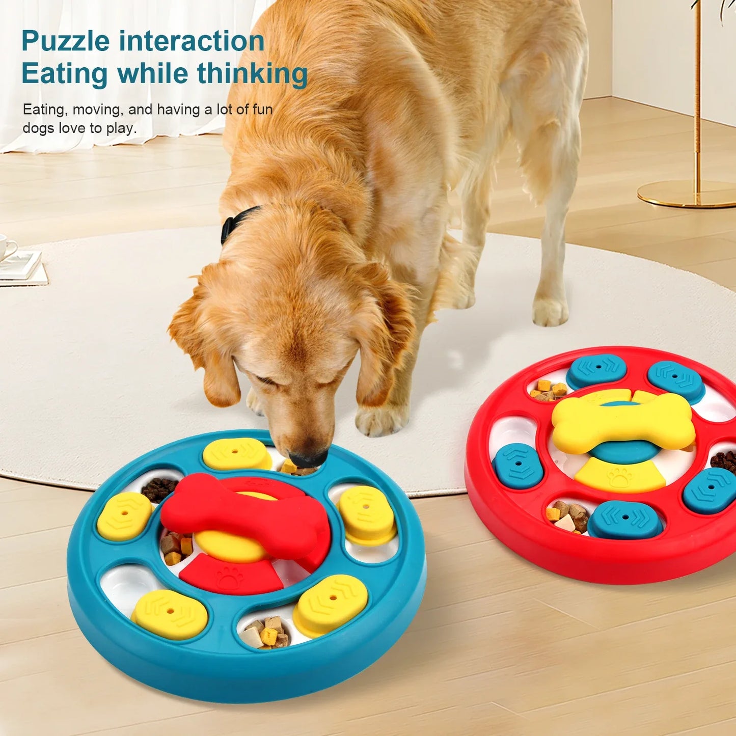 Dog Puzzle Toys Slow Feeder Interactive Increase Puppy IQ Food