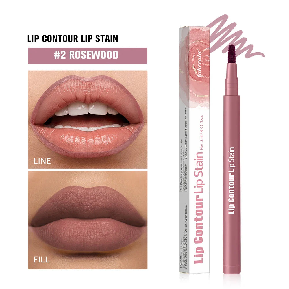 2-in-1 Lip Liner & Stain Pencil | Ultra Pigmented, Long-Lasting