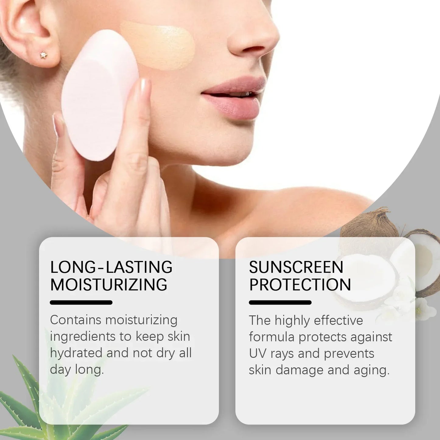 EELHOE Colour Changing Foundation SPF 15 Waterproof 30ml Peaceful Pleasures Health and Wellness
