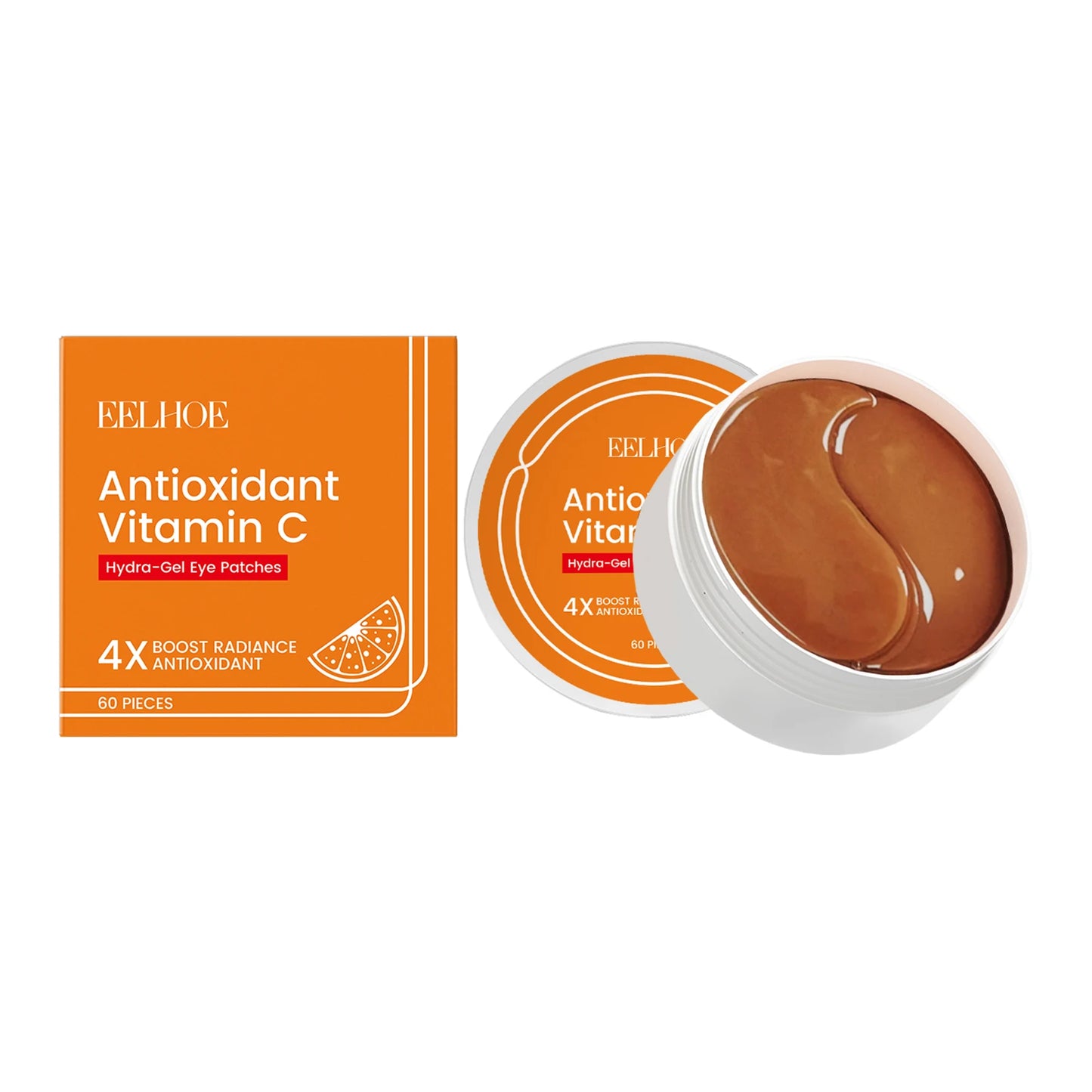 60-Pack Vitamin C Eye Patches – Dark Circles & Puffiness