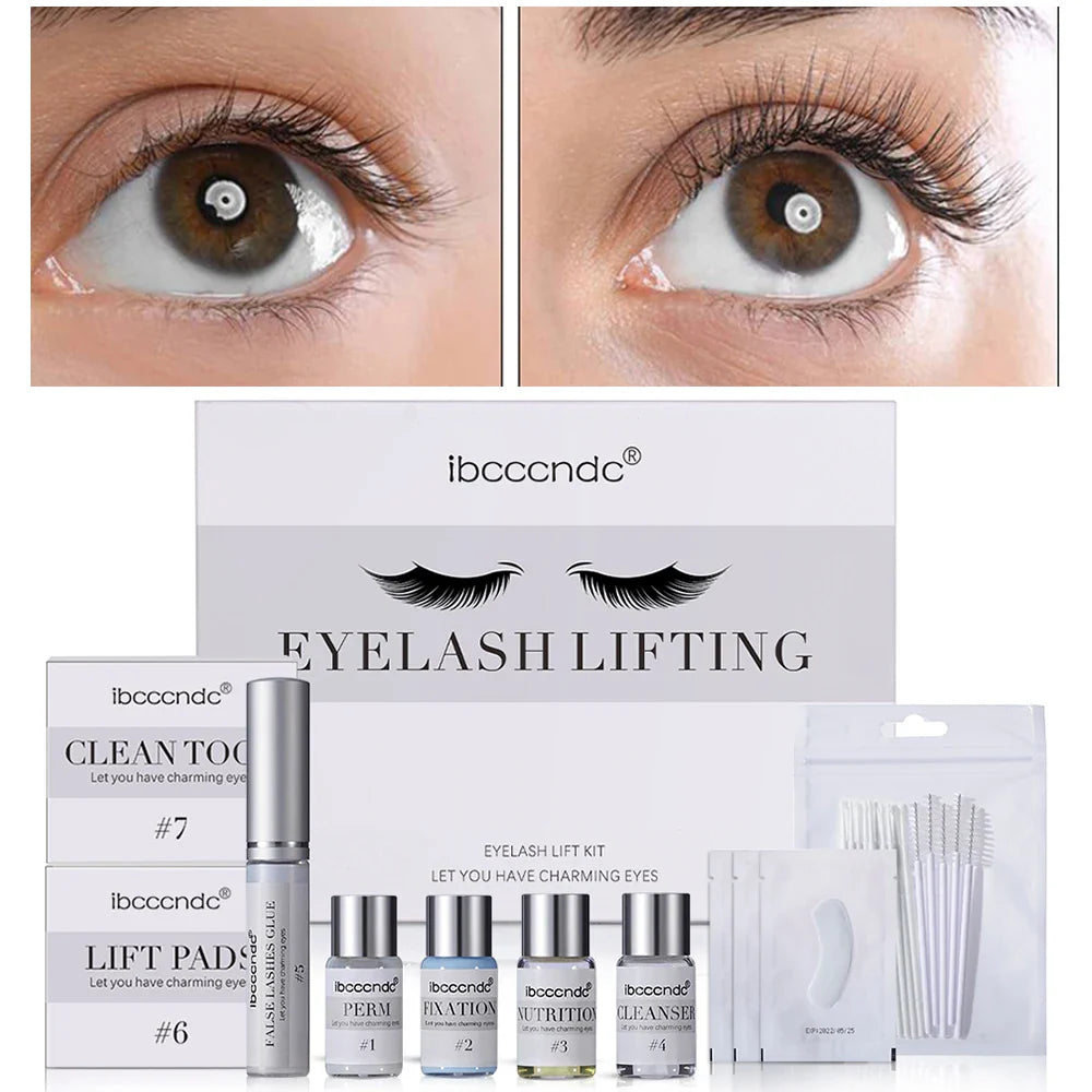 Professional Lash Lift Kit – DIY Semi-Permanent Eyelash Perm
