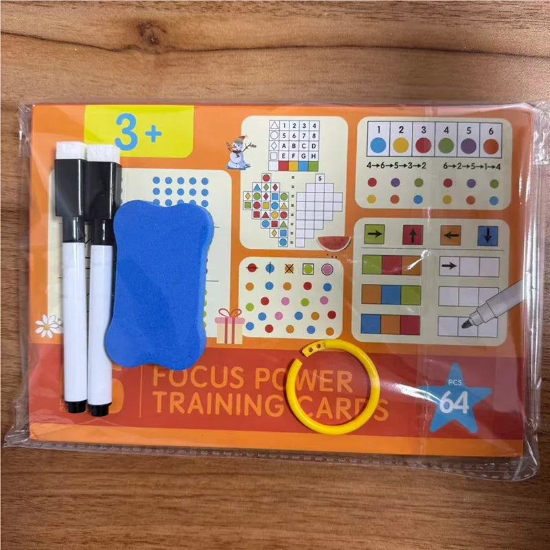 Magical Tracing Workbook Reusable Kids Control Training Book Fun