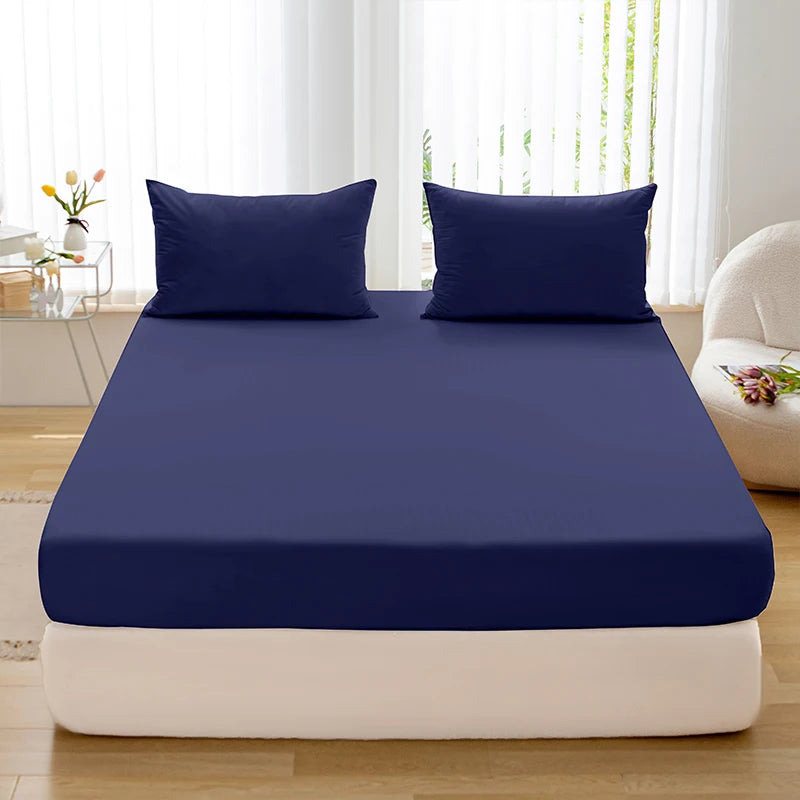 Elastic Fitted Sheet with Pocket | Microfiber Single–King