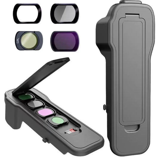 DJI Osmo Pocket 3 & 4 Filter Set – CPL ND Black Mist Wide Camera Filter Set Oasis Select