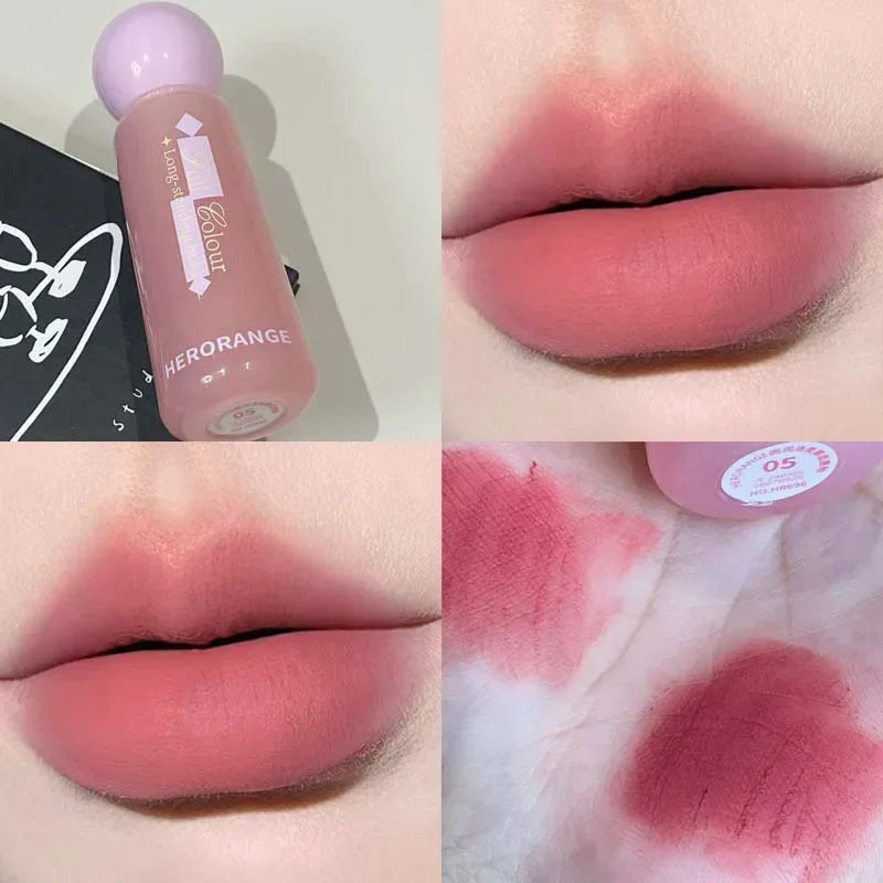 Velvet Matte Lip Tint | Waterproof Non-Stick K-Beauty Lip Gloss