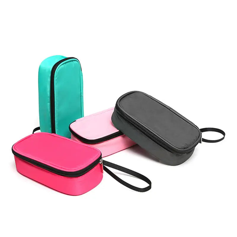 Portable Insulin Bag Mini Waterproof Bag Large Capacity Outdoor Travel Portable Insulation Bag Barrier Mesh Bag Storage Bags Peaceful Pleasures Health and Wellness