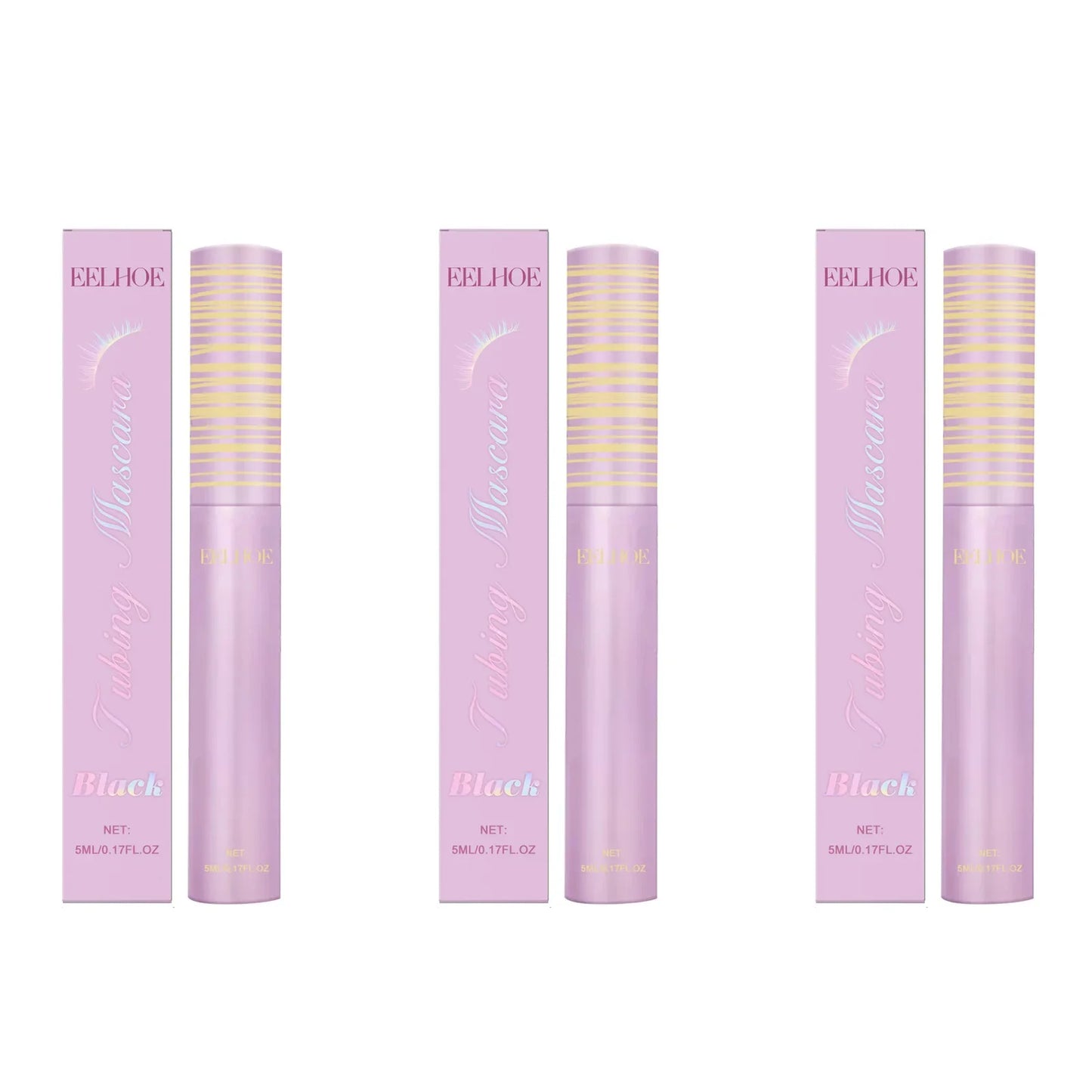EELHOE Black Volumizing Waterproof Lengthening Mascara 5ml