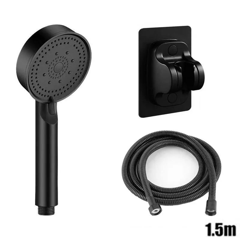 5-Mode Handheld Shower Head | Universal Fit, ABS & Silicone