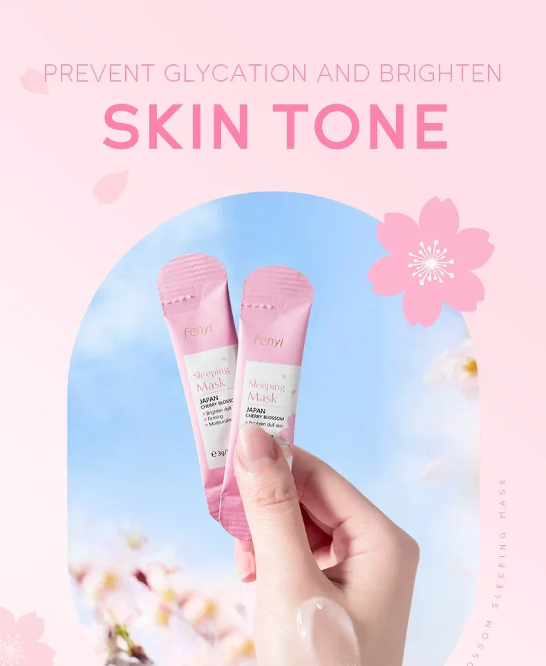 LAIKOU Sakura Overnight Leave-On Mask – Anti-Aging & Hydrating 3g Peaceful Pleasures Health and Wellness