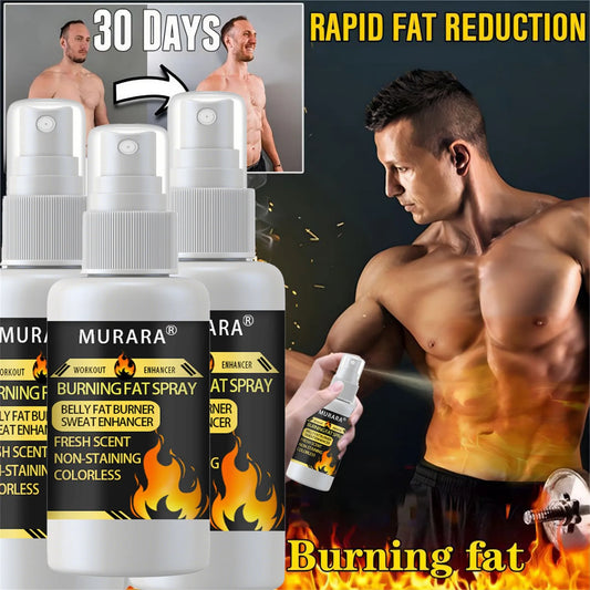 Sweat Enhancer Body Spray – Unisex Slimming Workout Mist Sweat Enhancer Spray Oasis Select 15ML