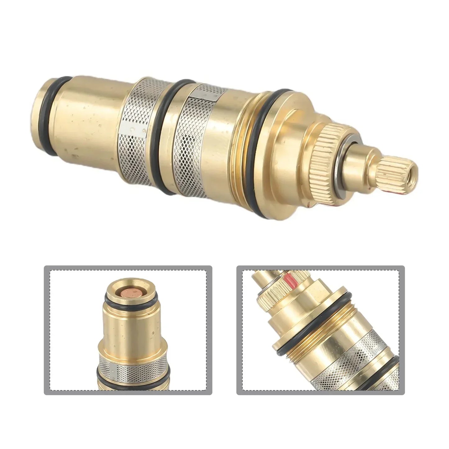 Brass Thermostatic Cartridge – Shower Bar Mixing Valve Replacement