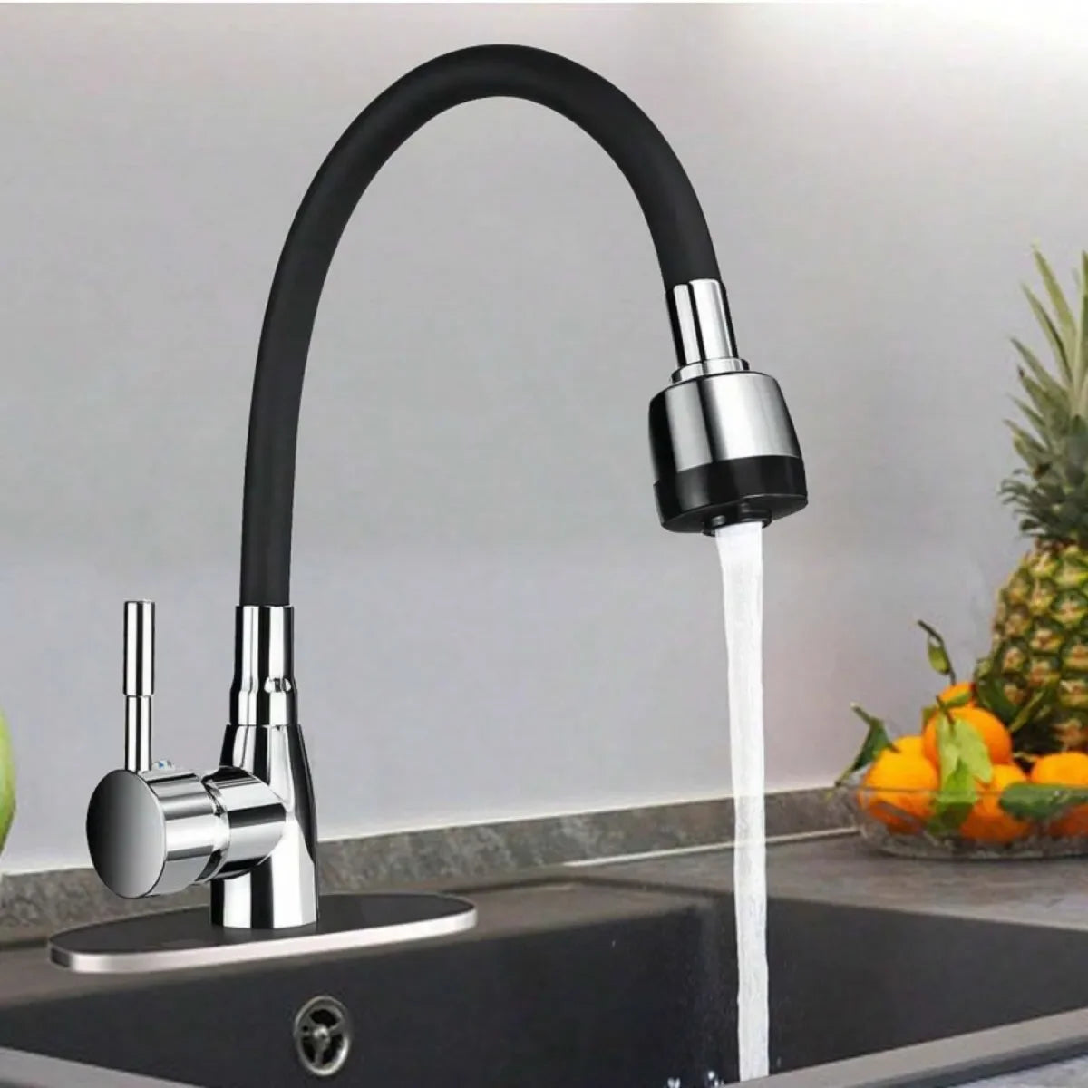 Modern 304 Stainless Steel Kitchen Faucet | Single Handle