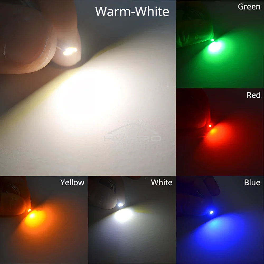 1000pcs 3014 SMD LED Chips – White Red Blue Green Yellow