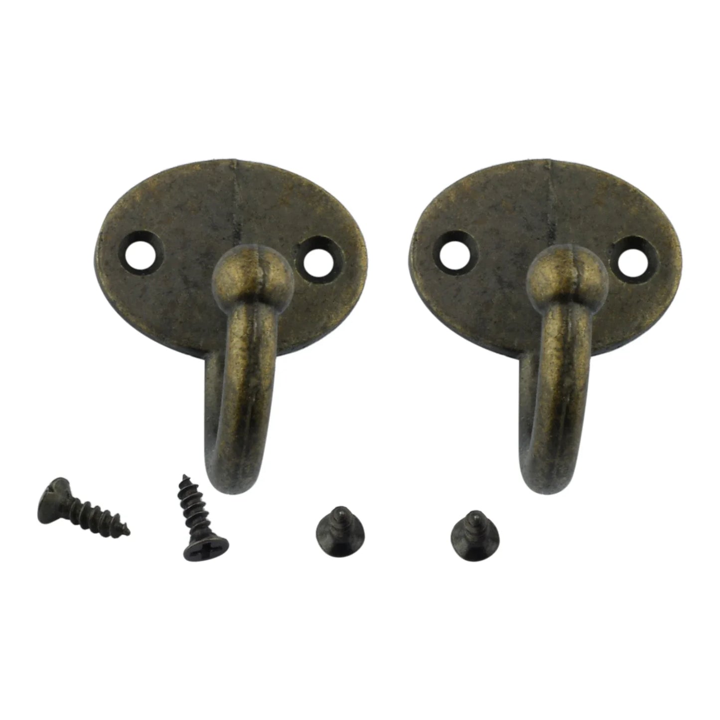 Vintage Bronze Wall Hook – Zinc Alloy Single Robe & Coat Hook