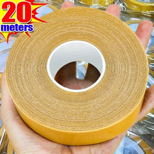 20m Double-Sided Carpet Tape – Waterproof Fabric Mesh Roll Double-Sided Carpet Tape Oasis Select