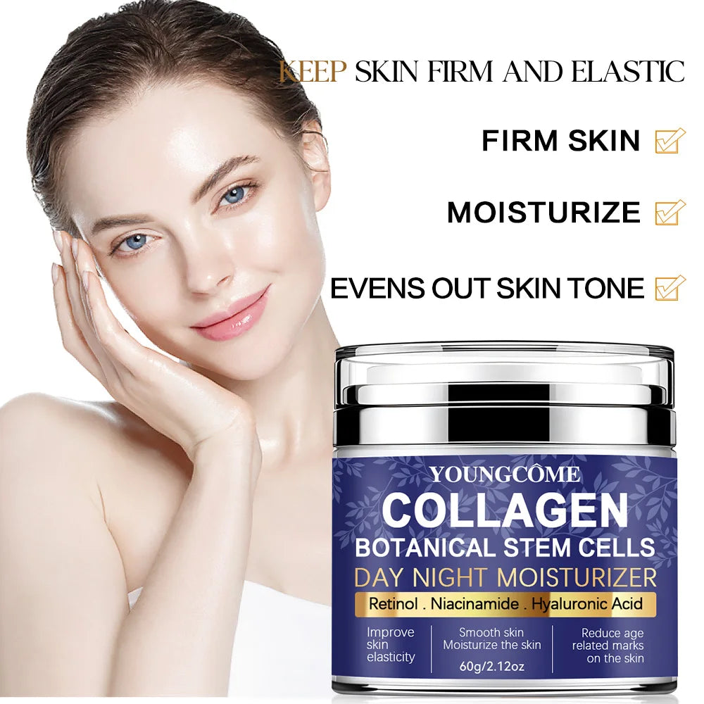 Collagen Stem Cell Face Cream – Brighten, Smooth & Hydrate Peaceful Pleasures Health and Wellness