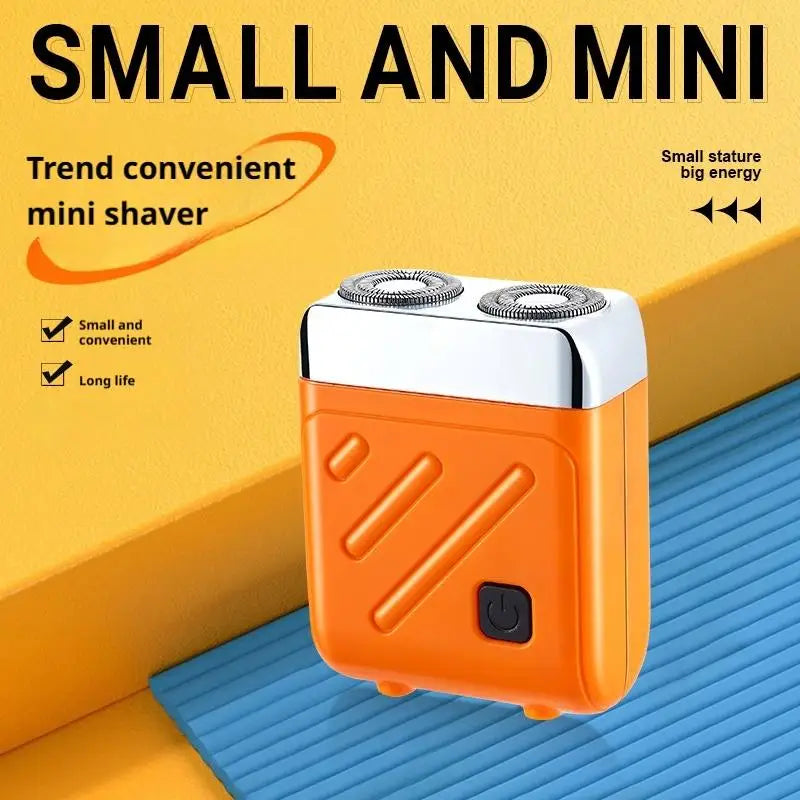 Portable Dual-Head Rotary Electric Shaver for Men – USB-C Rechargeable Wet/Dry Razor Peaceful Pleasures Health and Wellness