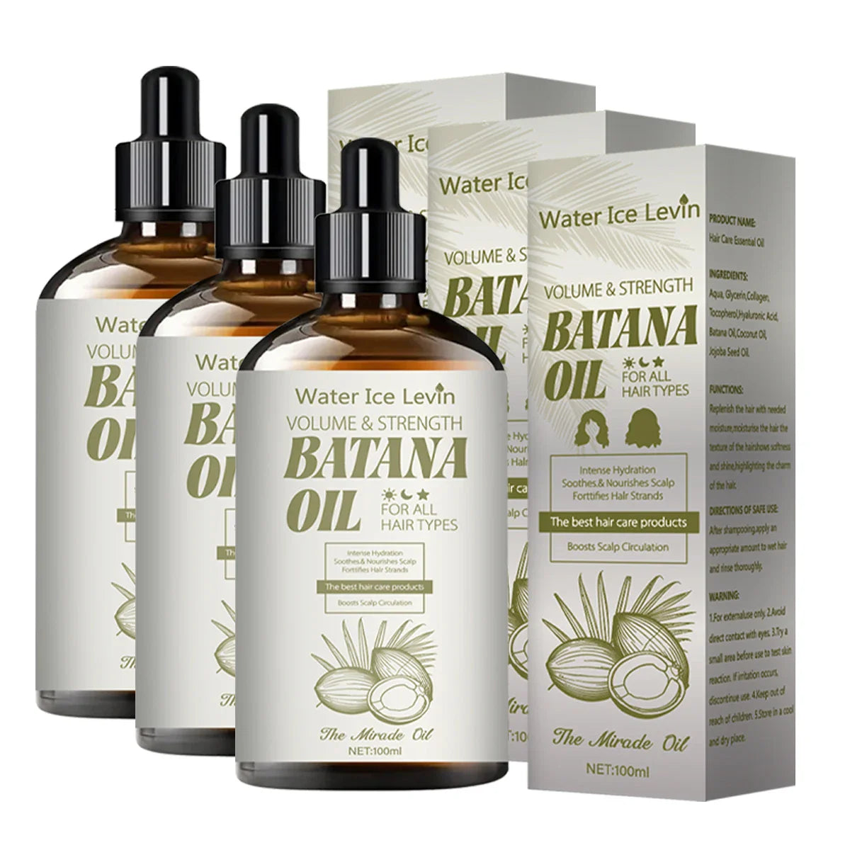 Batana Oil Hair Treatment – Volumizing, Strengthening & Moisturizing