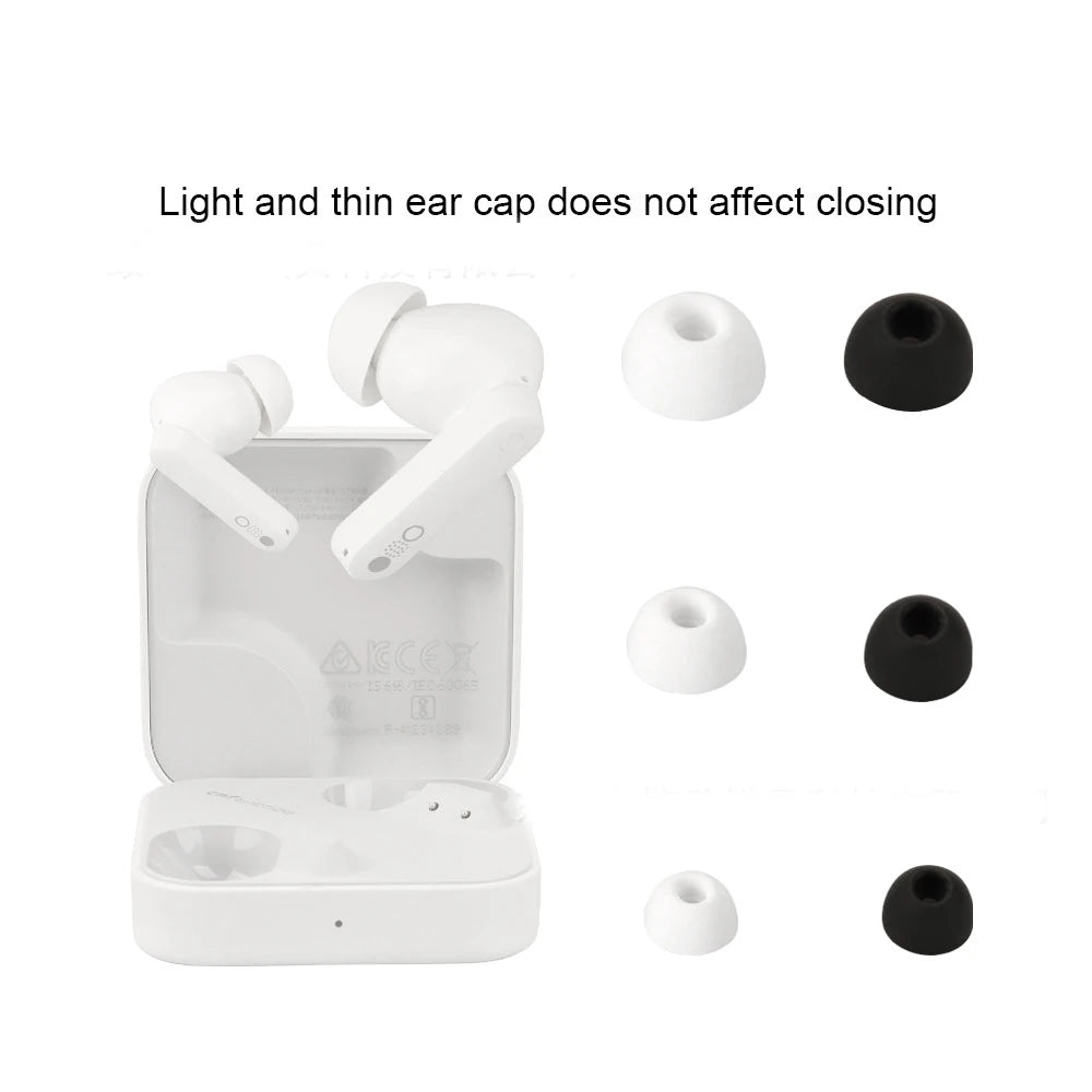 3 Pairs For CMF by NOTHING BUDS Pro 2 Eartips Silicone Earbuds Tips Earphone Kits Cover Replacement Ear Buds Tips Eargels Earcap Peaceful Pleasures Health and Wellness