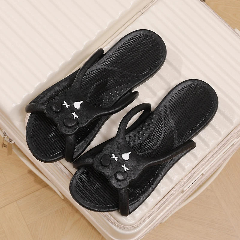 Foldable Travel Slippers – Lightweight EVA Slides & Flip-Flops