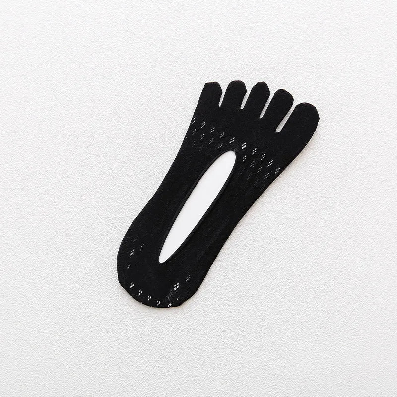 Men's Breathable Cotton Five Finger Toe Socks | Casual Summer