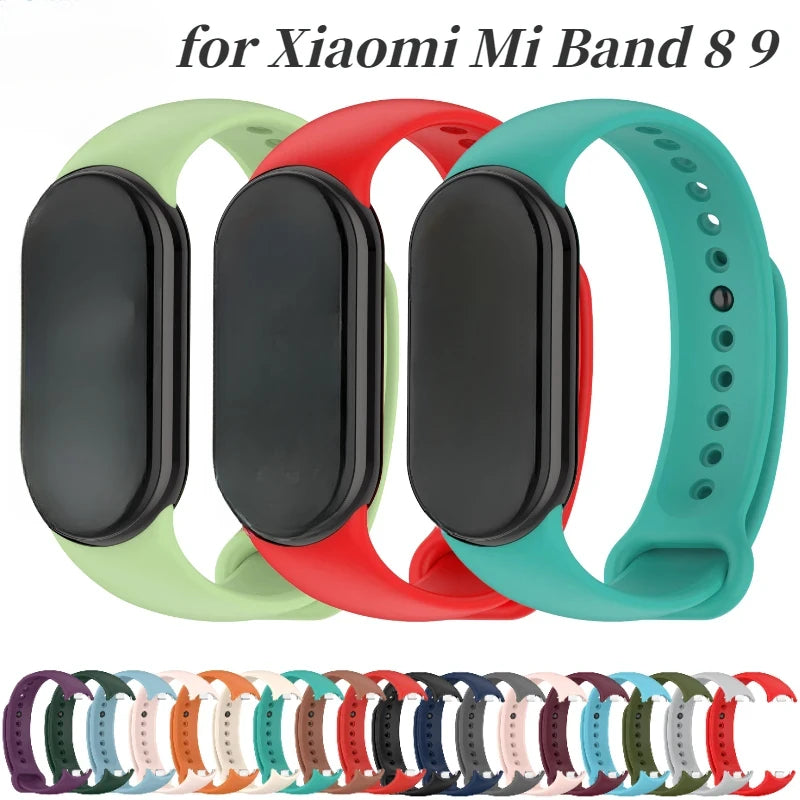 Silicone Replacement Strap for Xiaomi Mi Band 8 & 9