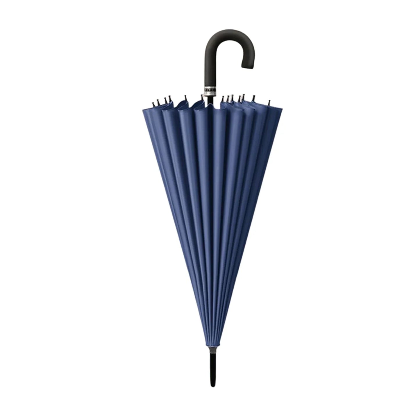 PEAKINBAGS 24-Rib UV Golf Umbrella – Large J Handle Windproof