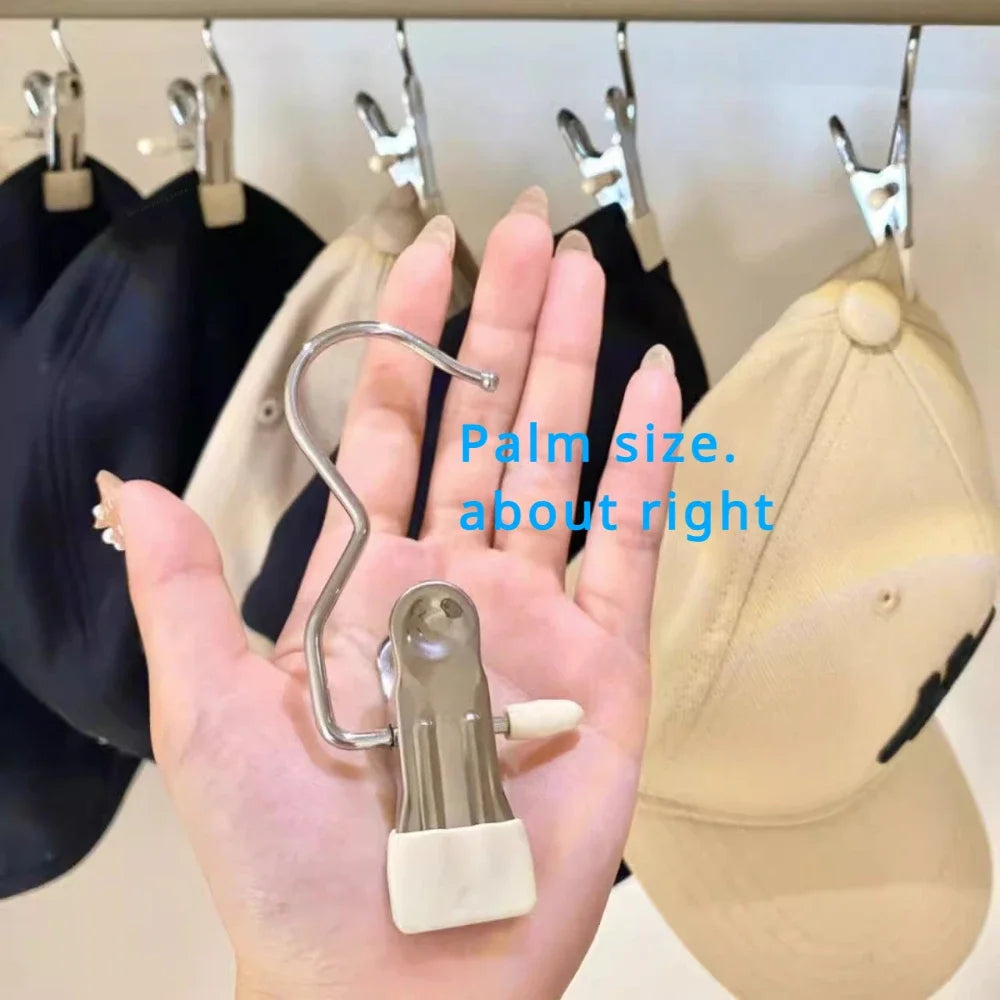 Wardrobe Wardrobe Organizer Clothes Laundry Portable Hangers Stainless Steel Clothespins Assembly Closet for Clothes Hanger Home Peaceful Pleasures Health and Wellness