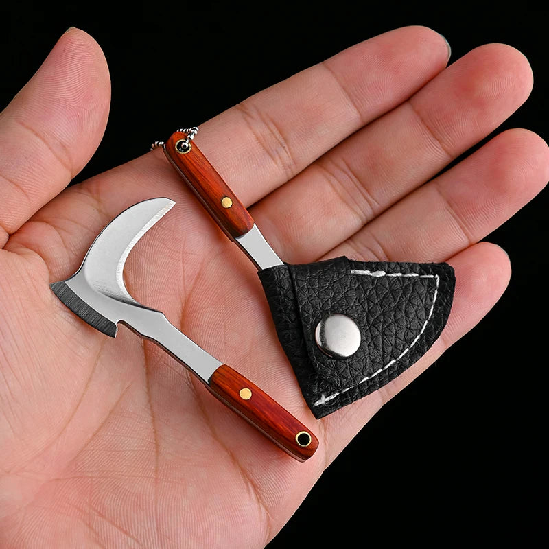 Keychain small kitchen knife mini sickle gift knife courier knife body knife key knife non-folding knife pendant accessories. Peaceful Pleasures Health and Wellness D 1pcs