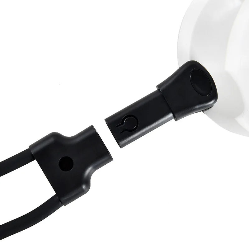 110Mm Magnifier Black Desktop Neck and Chest Hanging Style 3X10X Repair Metal Hose Adjustable Magnifying Glass At Any Angle Peaceful Pleasures Health and Wellness