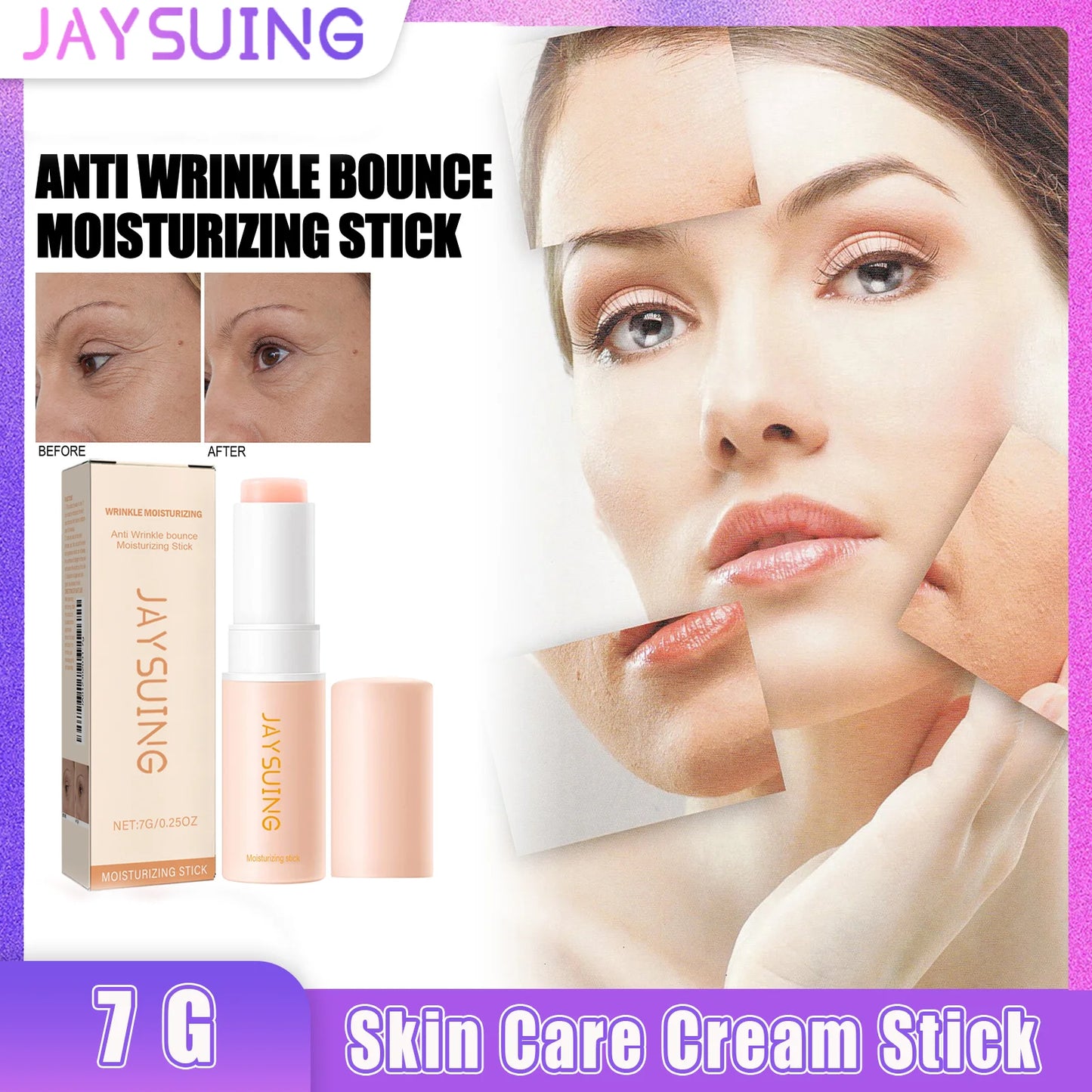 Jaysuing Collagen Firming Bar – Brightening Moisturizing Cream