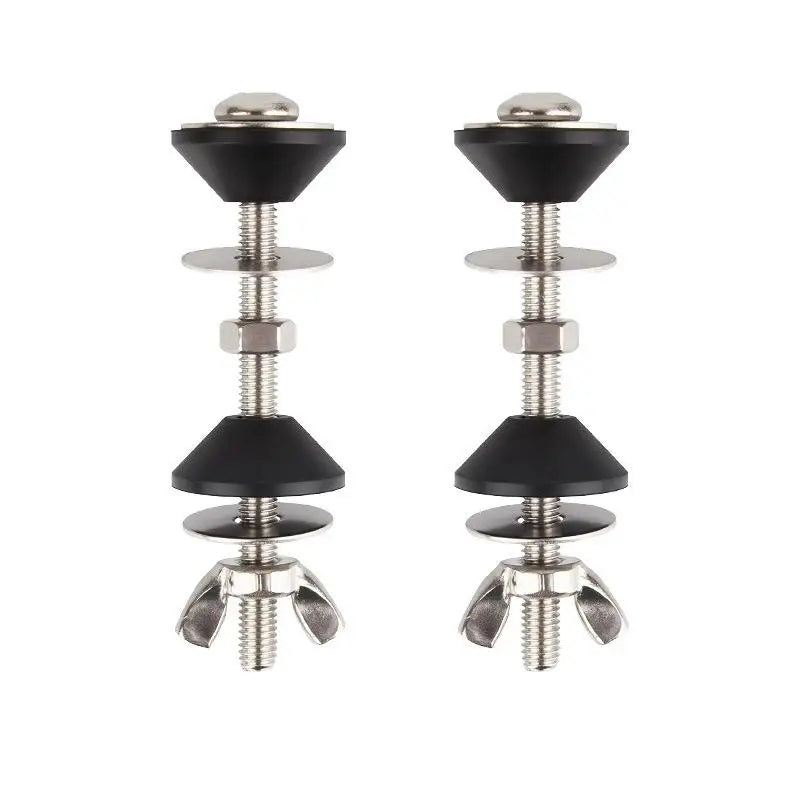 2-Pack Leakproof Toilet Tank Bolt Kit | Cistern to Pan Fix Toilet Repair Hardware Peaceful Pleasures Health and Wellness